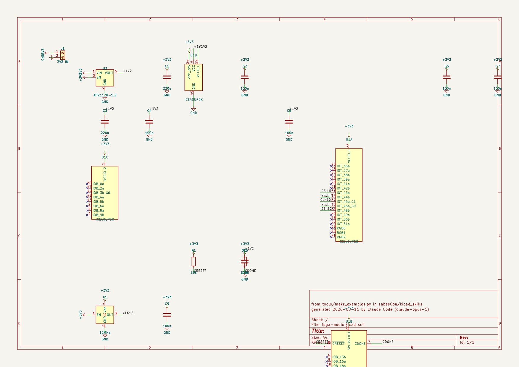 schematic, first edition