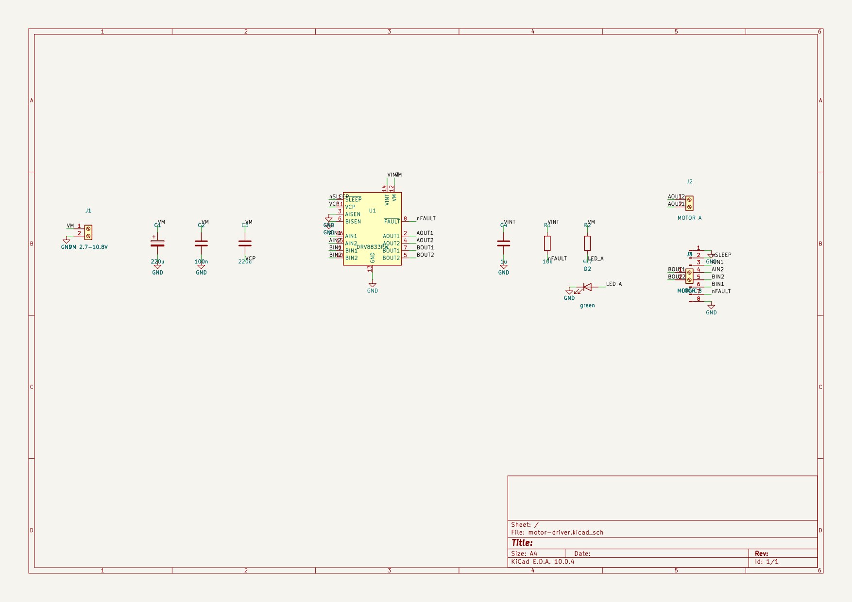 schematic, first edition