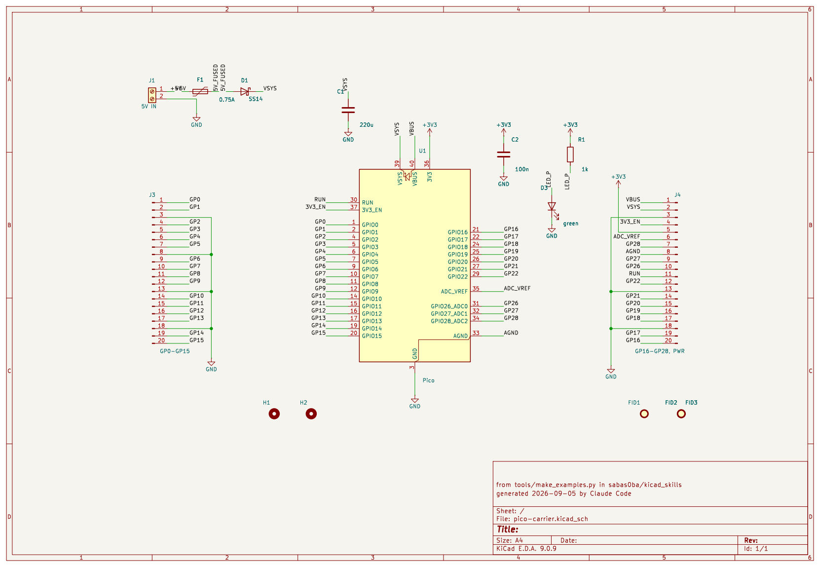 schematic, as generated