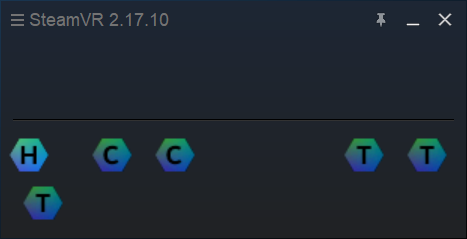SteamVR の状態ウィンドウ