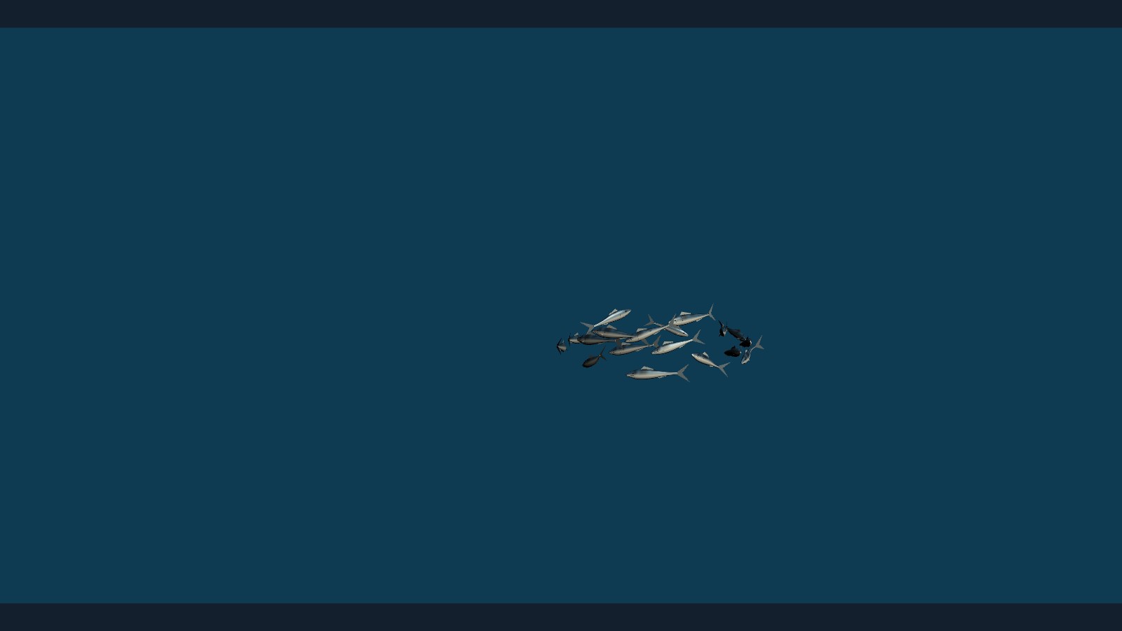 マイワシの魚群の Unity 描画