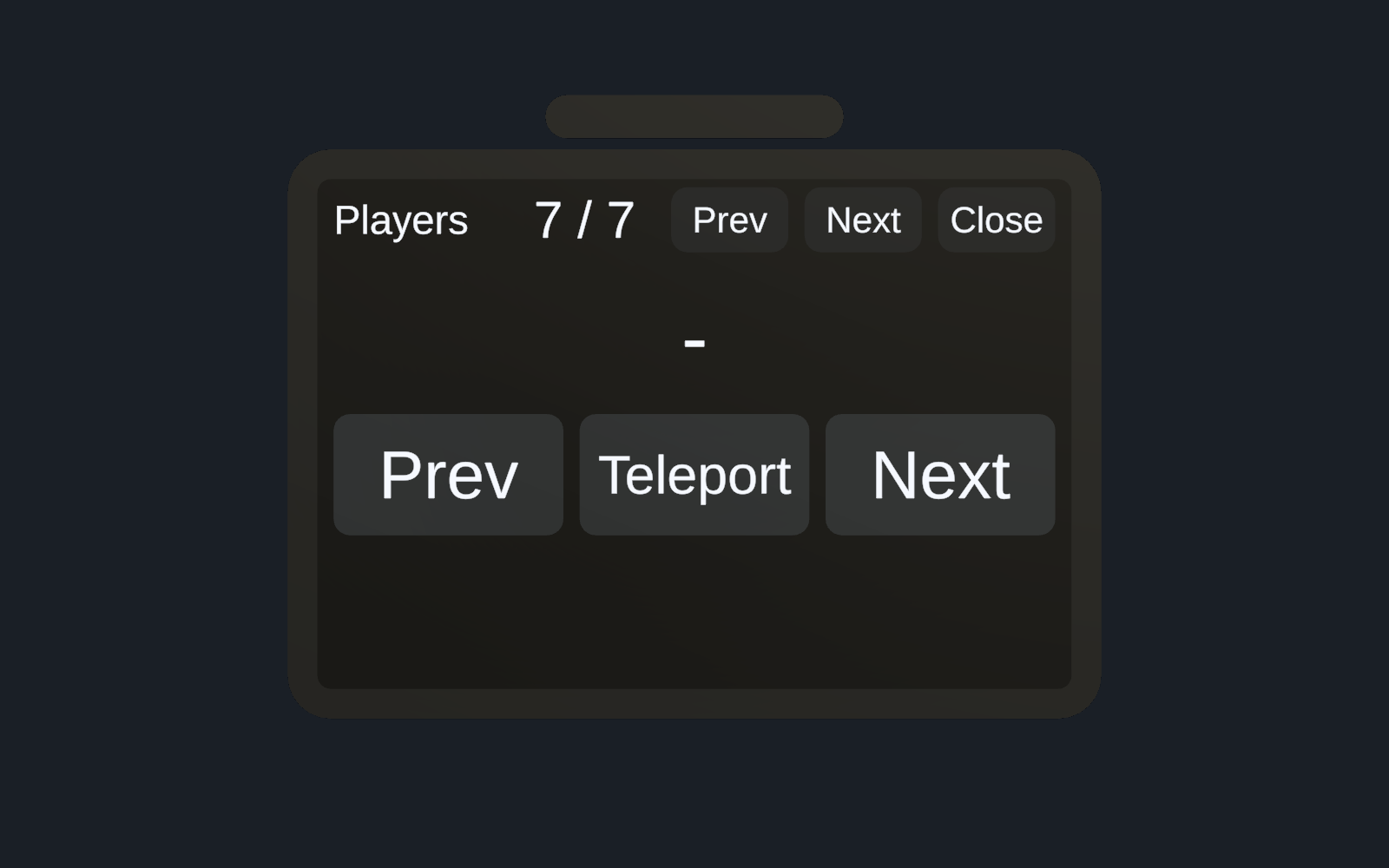 Players ページ