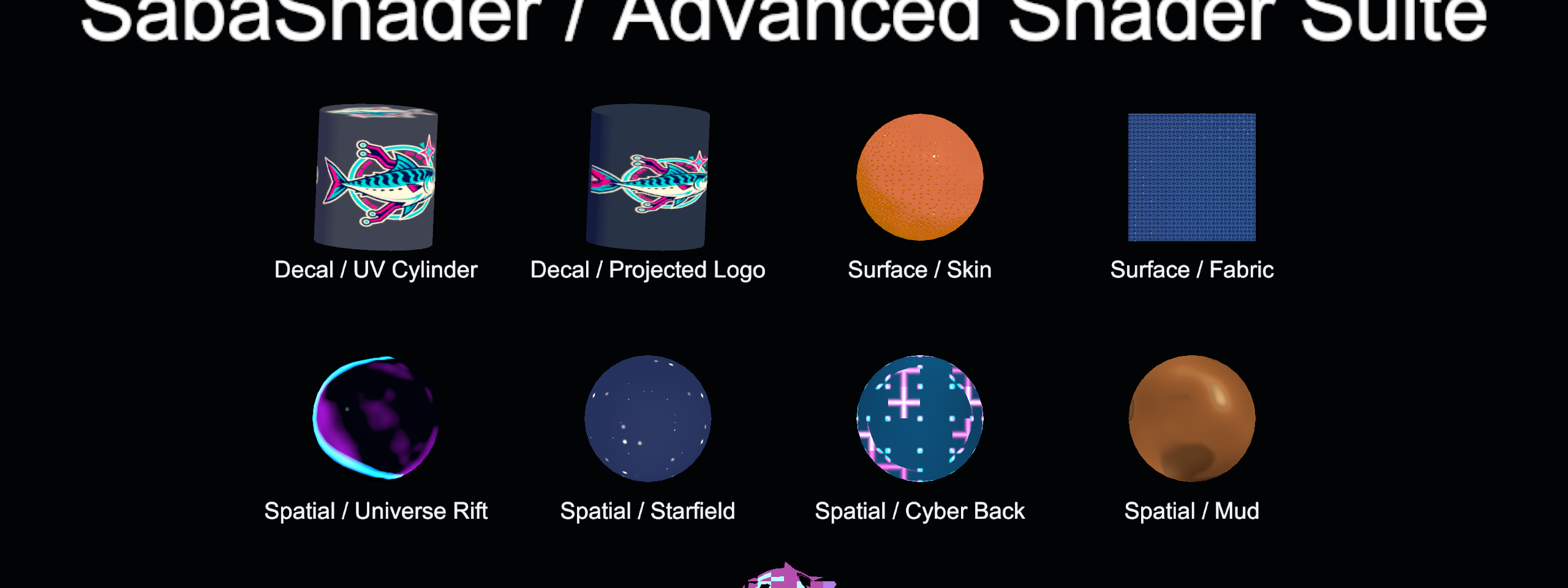 UV SpaceとProjection、肌と布の微細質感、空間表現の比較