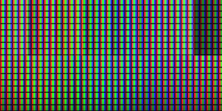 LCD の RGB ストライプ